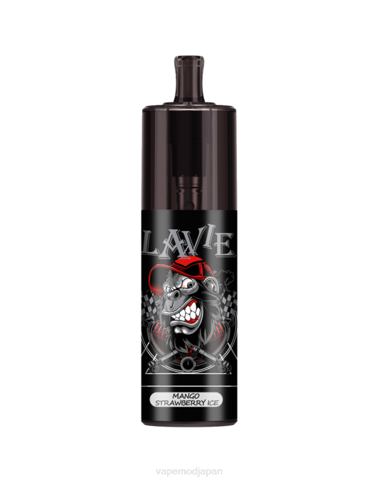 Vape おすすめ - マンゴーストロベリーアイス T46B333 LAVIE COLOUR BAR 10000 パフのエアフロー制御