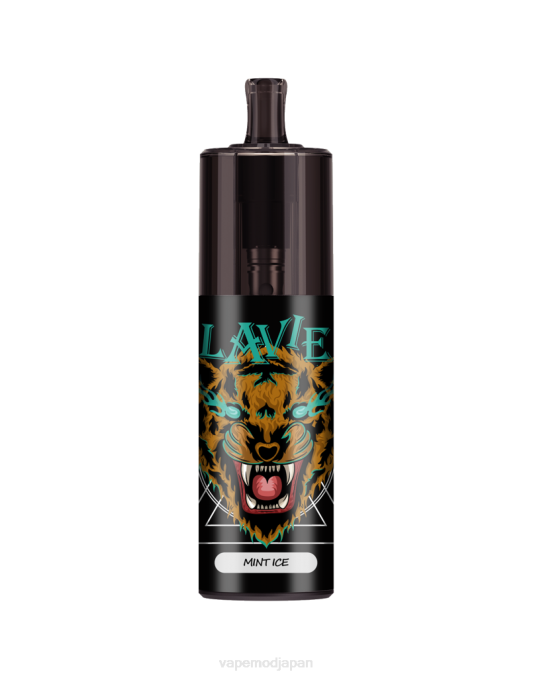 Vape ニコチン - ミントアイス T46B335 LAVIE COLOUR BAR 10000 パフのエアフロー制御