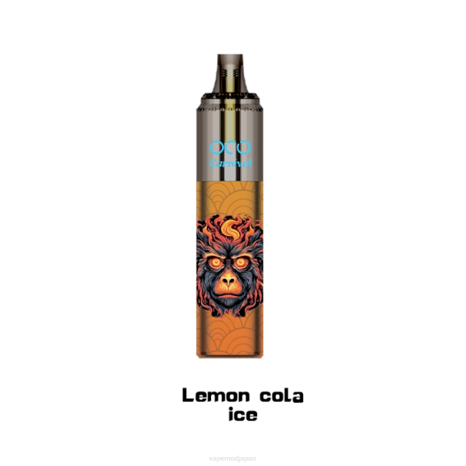 Vape おすすめ - レモンコーラアイス T46B351 LAVIE OCO カーニバル10000パフ