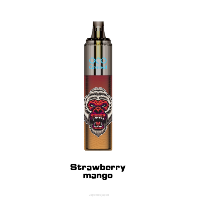 Vape おすすめ - ストロベリーマンゴー T46B357 LAVIE OCO カーニバル10000パフ
