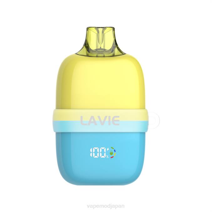 Vape ニコチン - レモンコーラアイス T46B89 LAVIE INSIDER 12000パフ