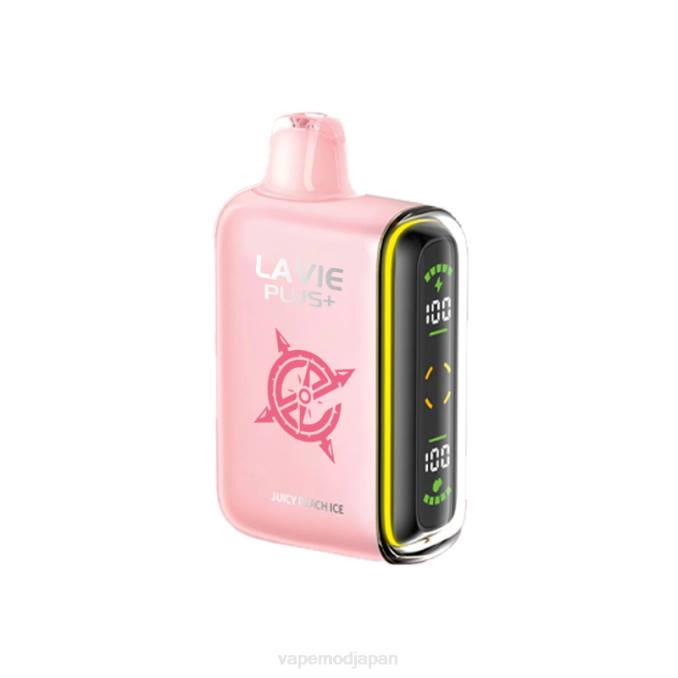Vape おすすめ - ジューシーなピーチアイス T46B99 LAVIE PLUS 15000パフ