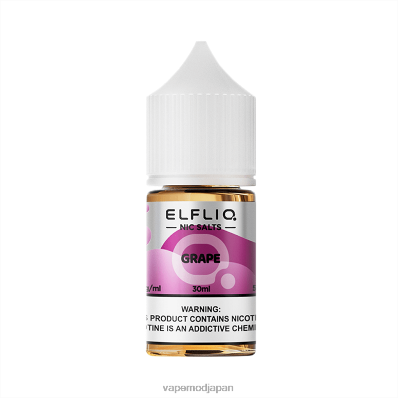 グレープ HFF8Z19 ELFBAR ELFLIQ Nic Salt 30ml