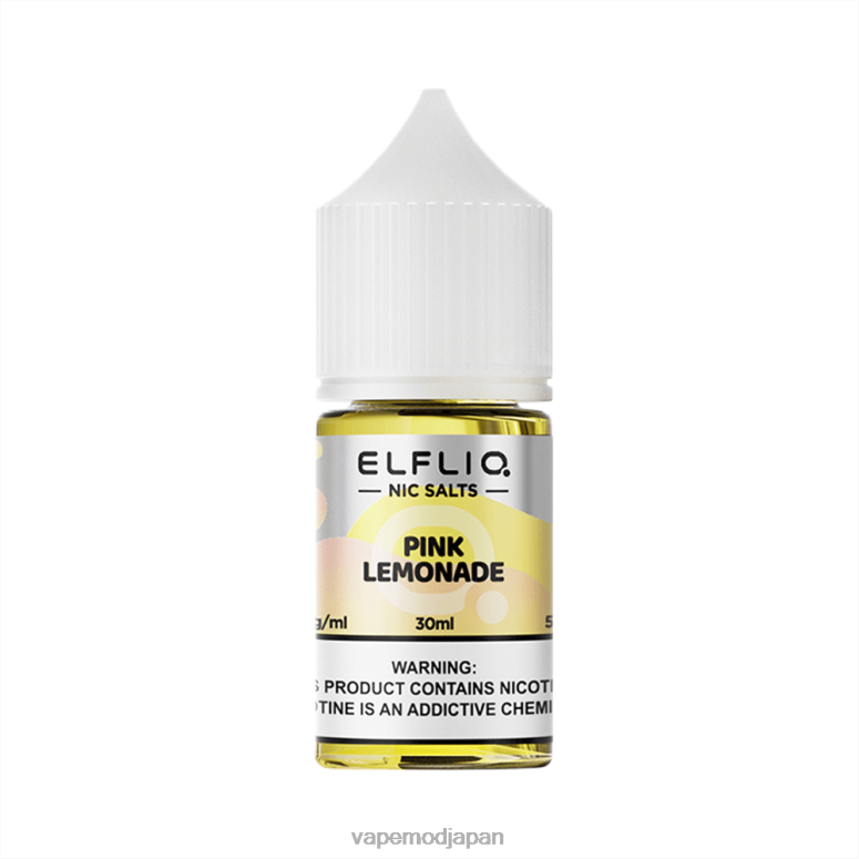 ピンクのレモネード HFF8Z25 ELFBAR ELFLIQ Nic Salt 30ml