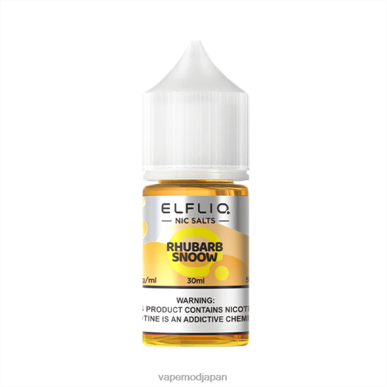ルバーブスヌー HFF8Z26 ELFBAR ELFLIQ Nic Salt 30ml