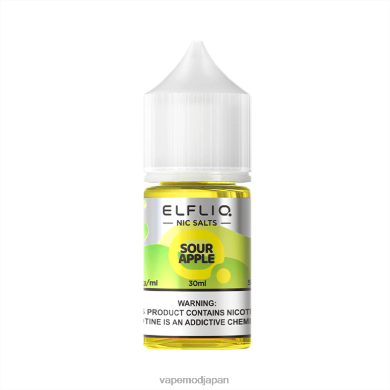 酸っぱいリンゴ HFF8Z28 ELFBAR ELFLIQ Nic Salt 30ml