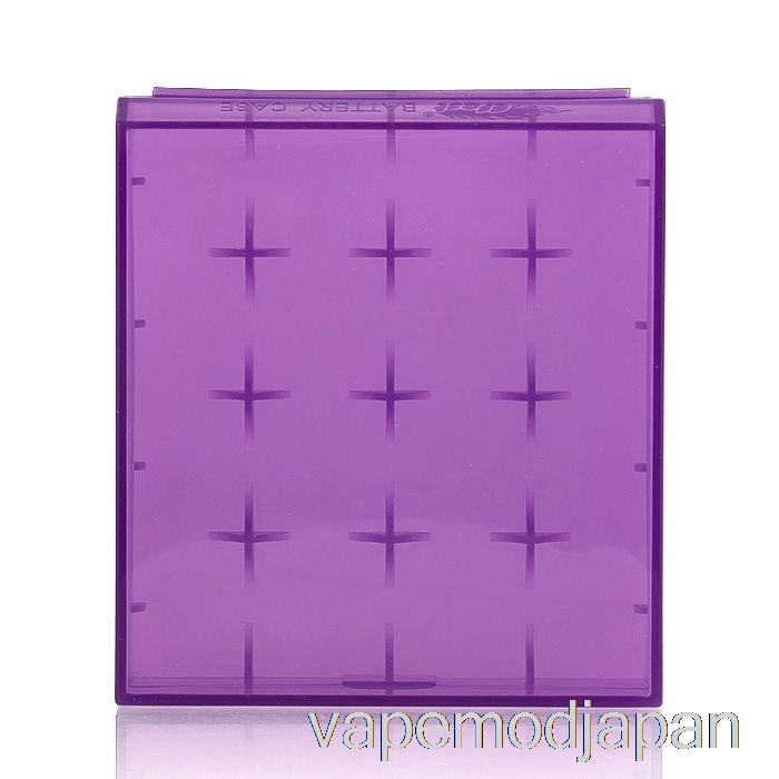 Vape Japan Efest H2 / H4 - 18650 プラスチック デュアル & クアッド バッテリー ケース H4 クアッド プラスチック ケース