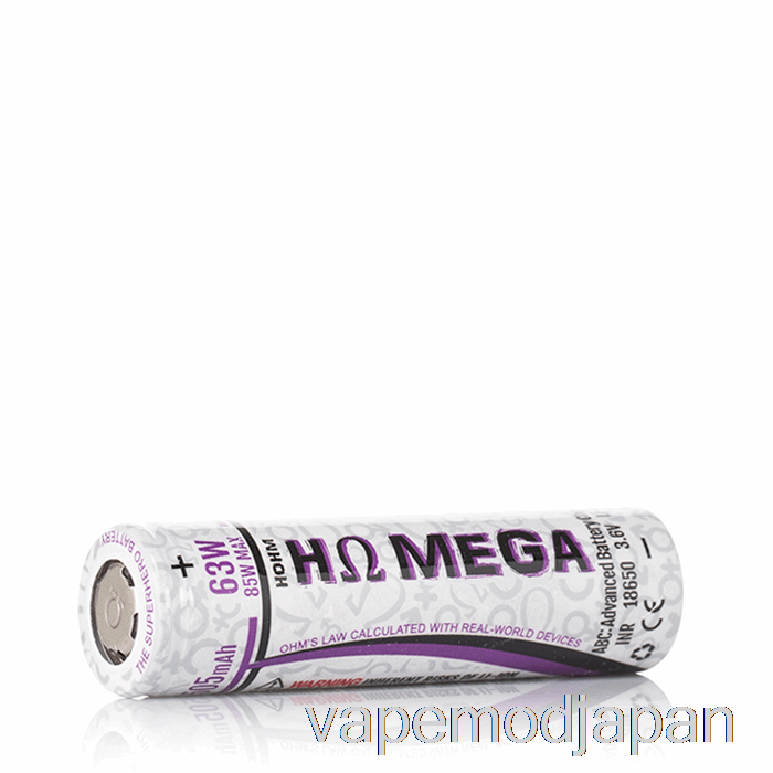 Vape Mod Hohm Mega 18650 2505mah 22a バッテリー単一バッテリー