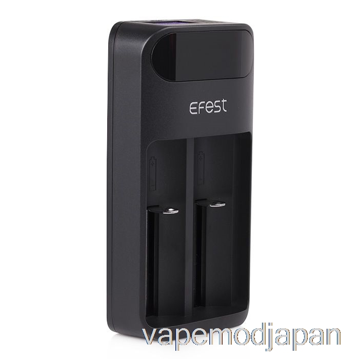 Vape Japan Efest Lush Q2 2ベイ インテリジェント LED バッテリー充電器