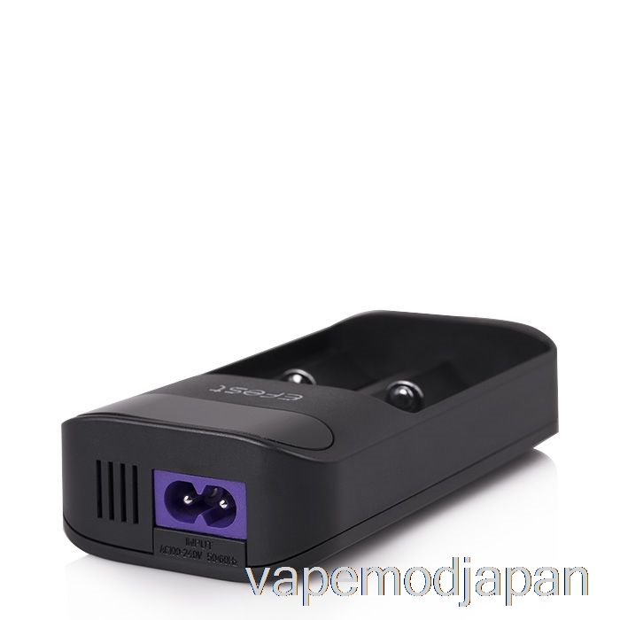 Vape Japan Efest Lush Q2 2ベイ インテリジェント LED バッテリー充電器