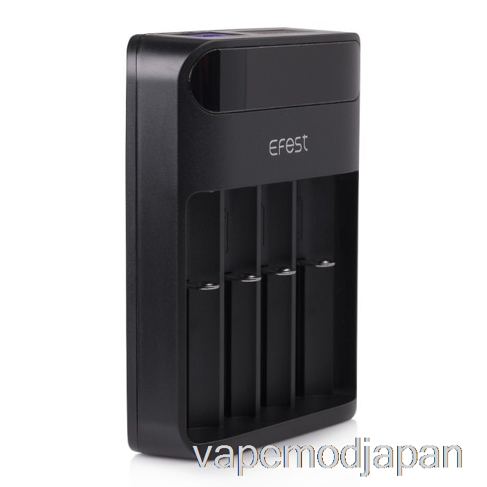 Vape Japan Efest Lush Q4 4ベイ インテリジェント LED バッテリー充電器