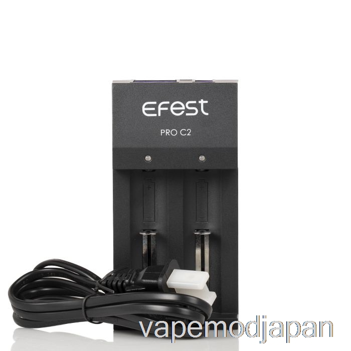 Vape Japan Efest Pro C2 2ベイ スマート バッテリー充電器