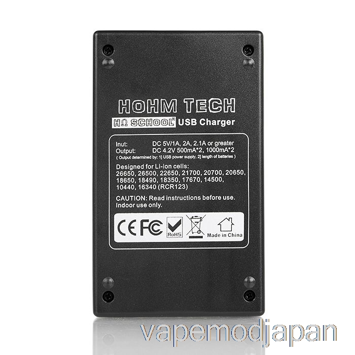 Vape Mod Hohm Tech School 2 2a マイク USB 充電器