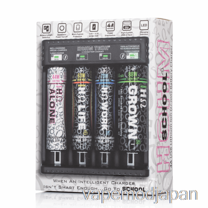 Vape Mod Hohm Tech School 4 4a Usb-c 充電器
