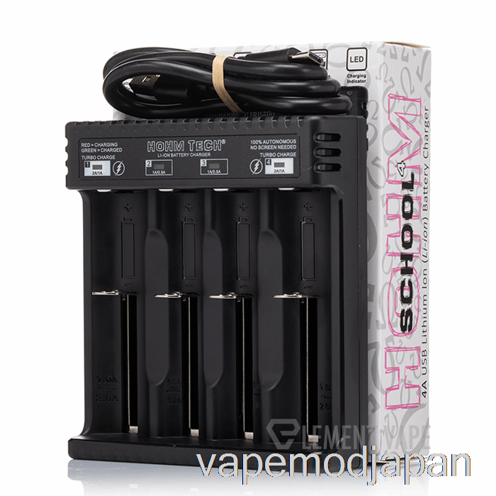 Vape Mod Hohm Tech School 4 4a Usb-c 充電器
