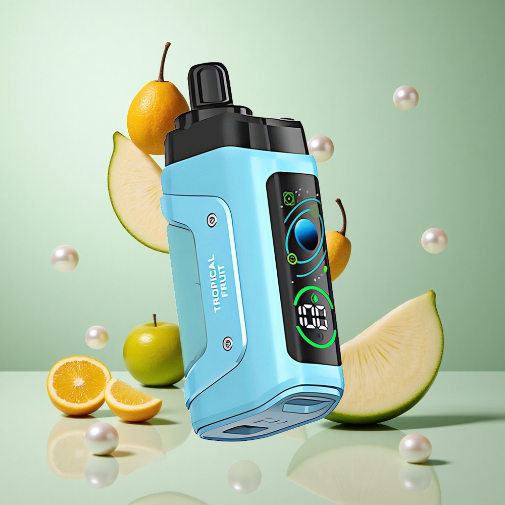 Razz Bar 45000 パフ トロピカルフルーツ 1.0オームメッシュコイル