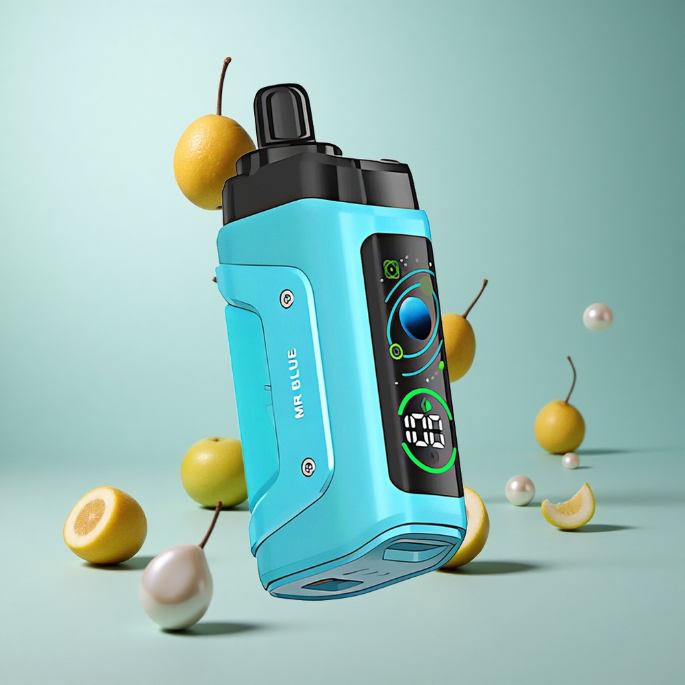 Razz Bar 45000 パフ ブルー タイプC充電式