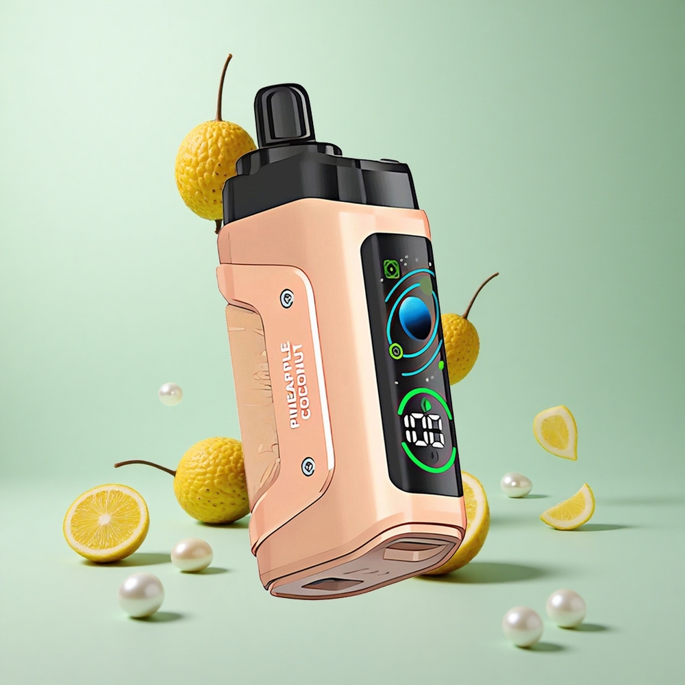 Razz Bar 45000 パフ 使い捨てベイプ パイナップルココナッツ タイプC充電式