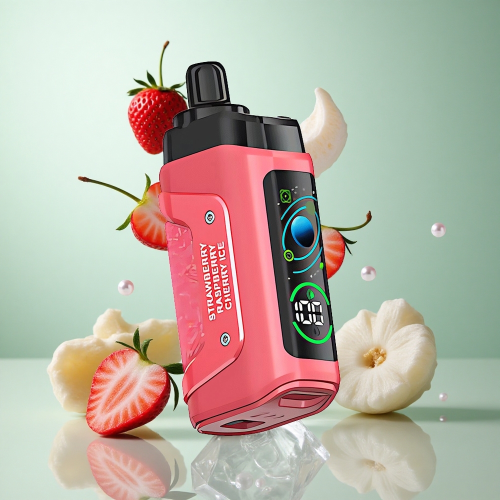 Razz Bar 45000 パフ ストロベリーチェリーアイス タイプC充電式